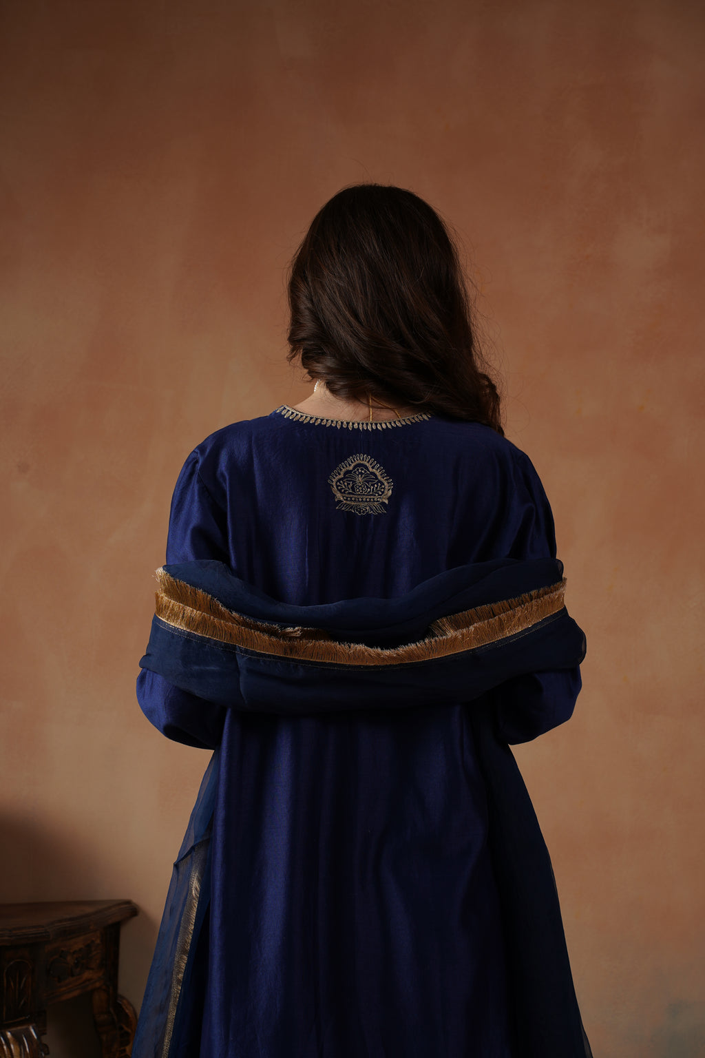 Navy Blue Suit Set