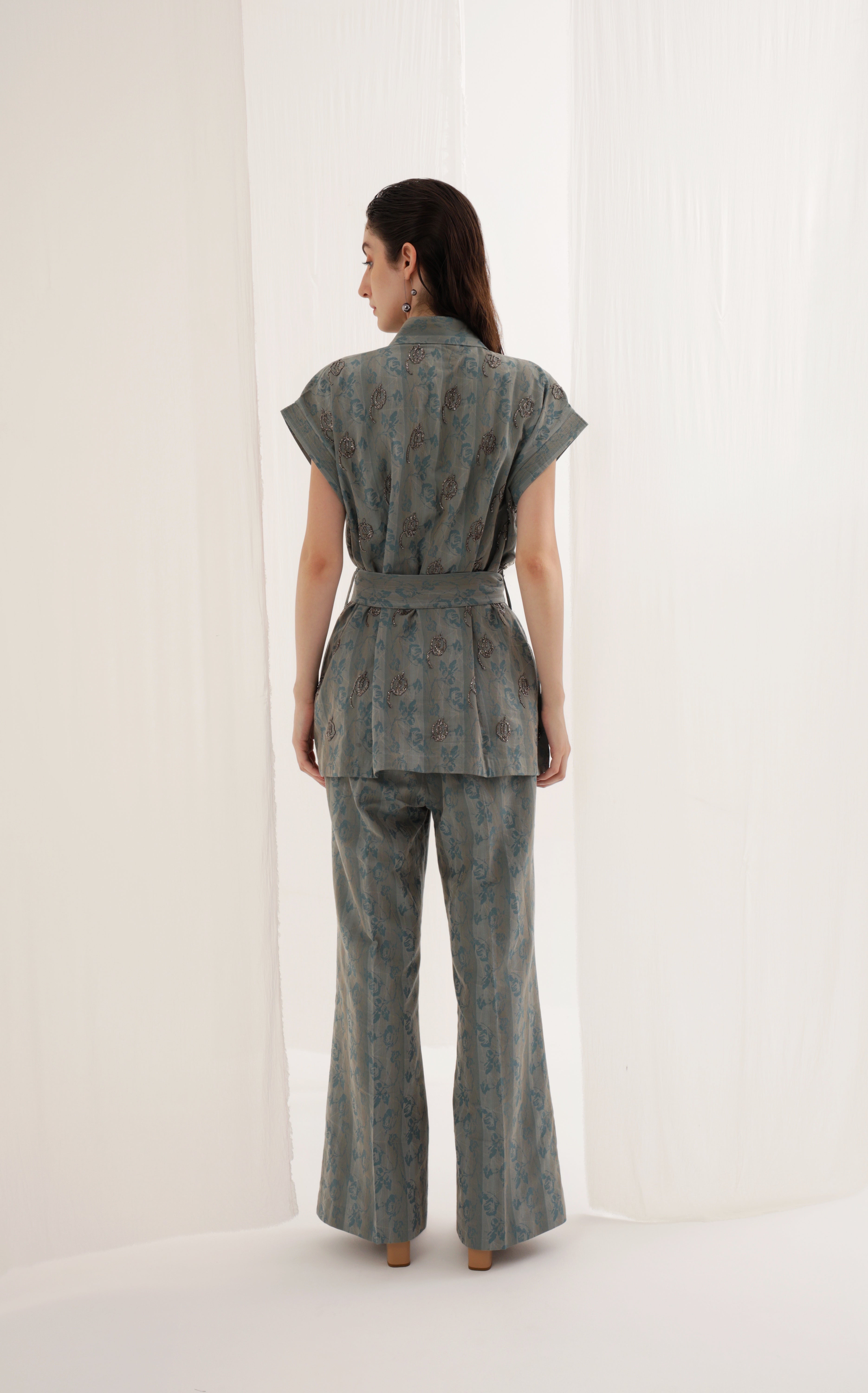 Jacquard Denim Co-ord Set
