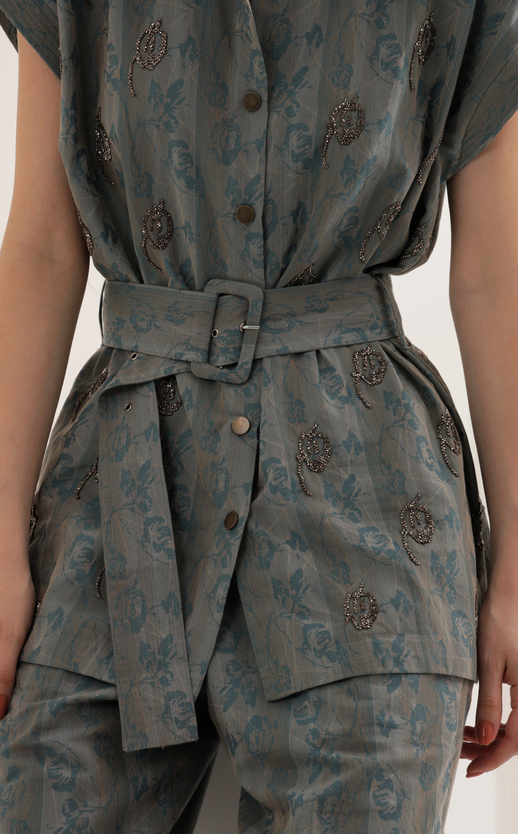 Jacquard Denim Co-ord Set
