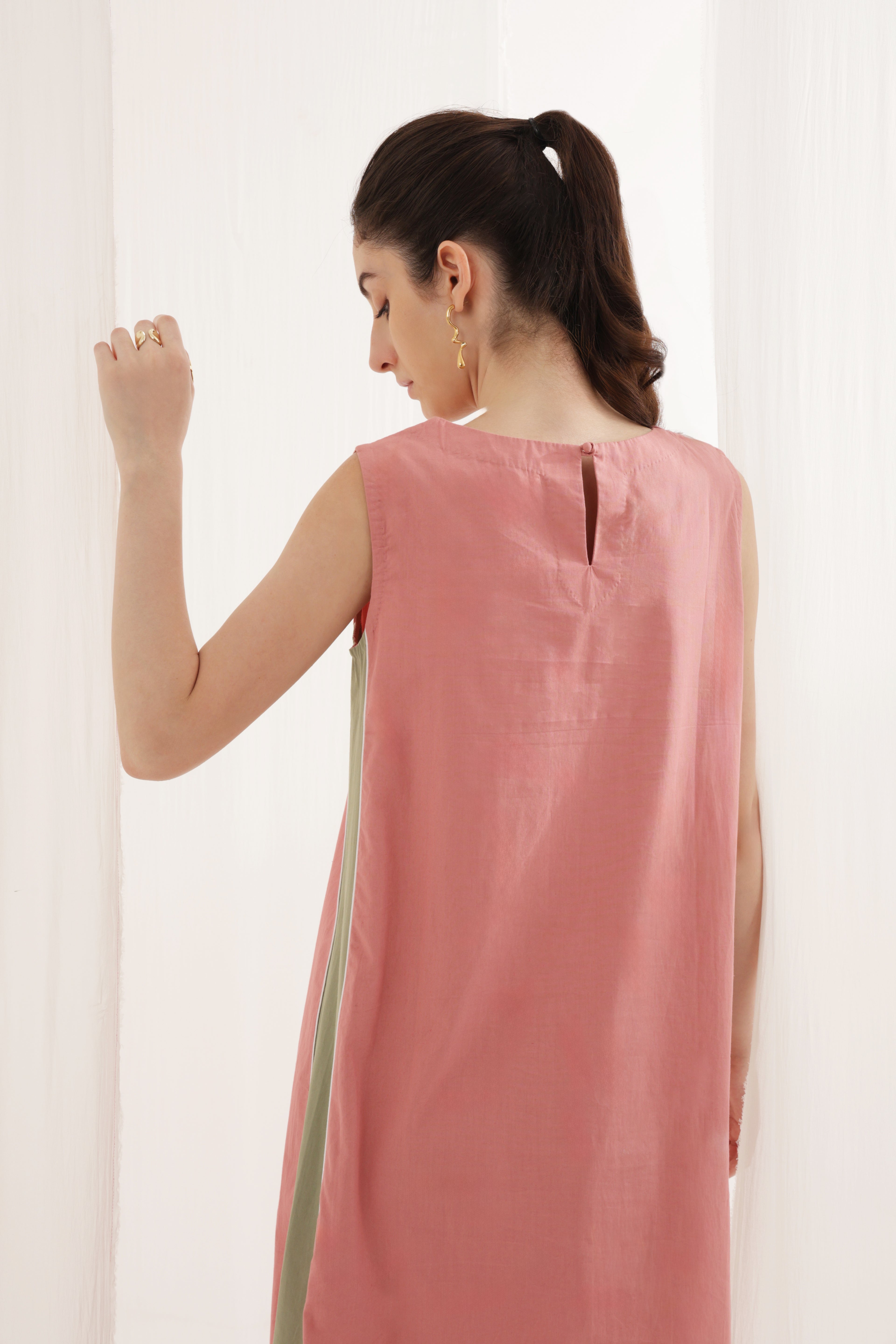 Split Color Dress