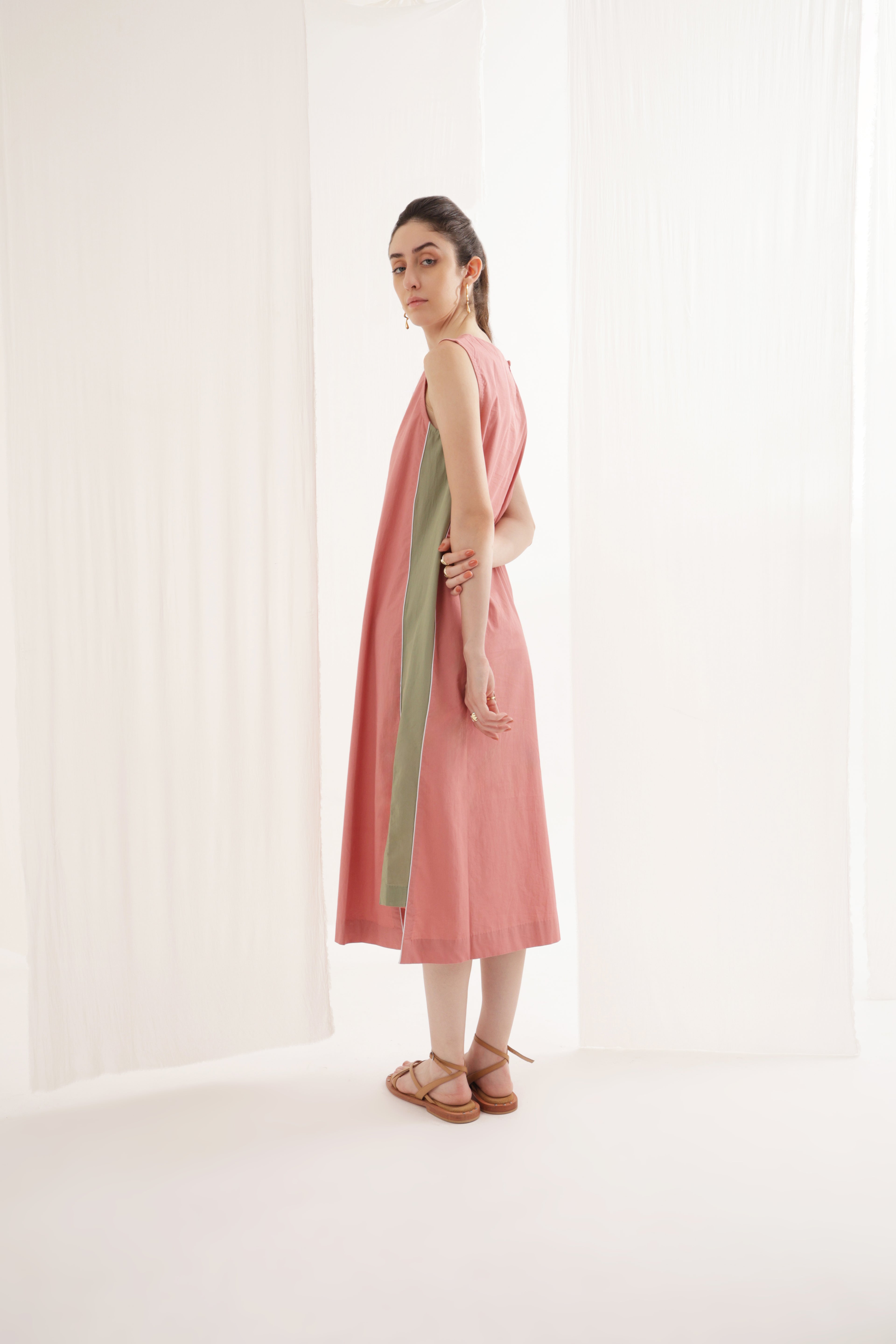 Split Color Dress