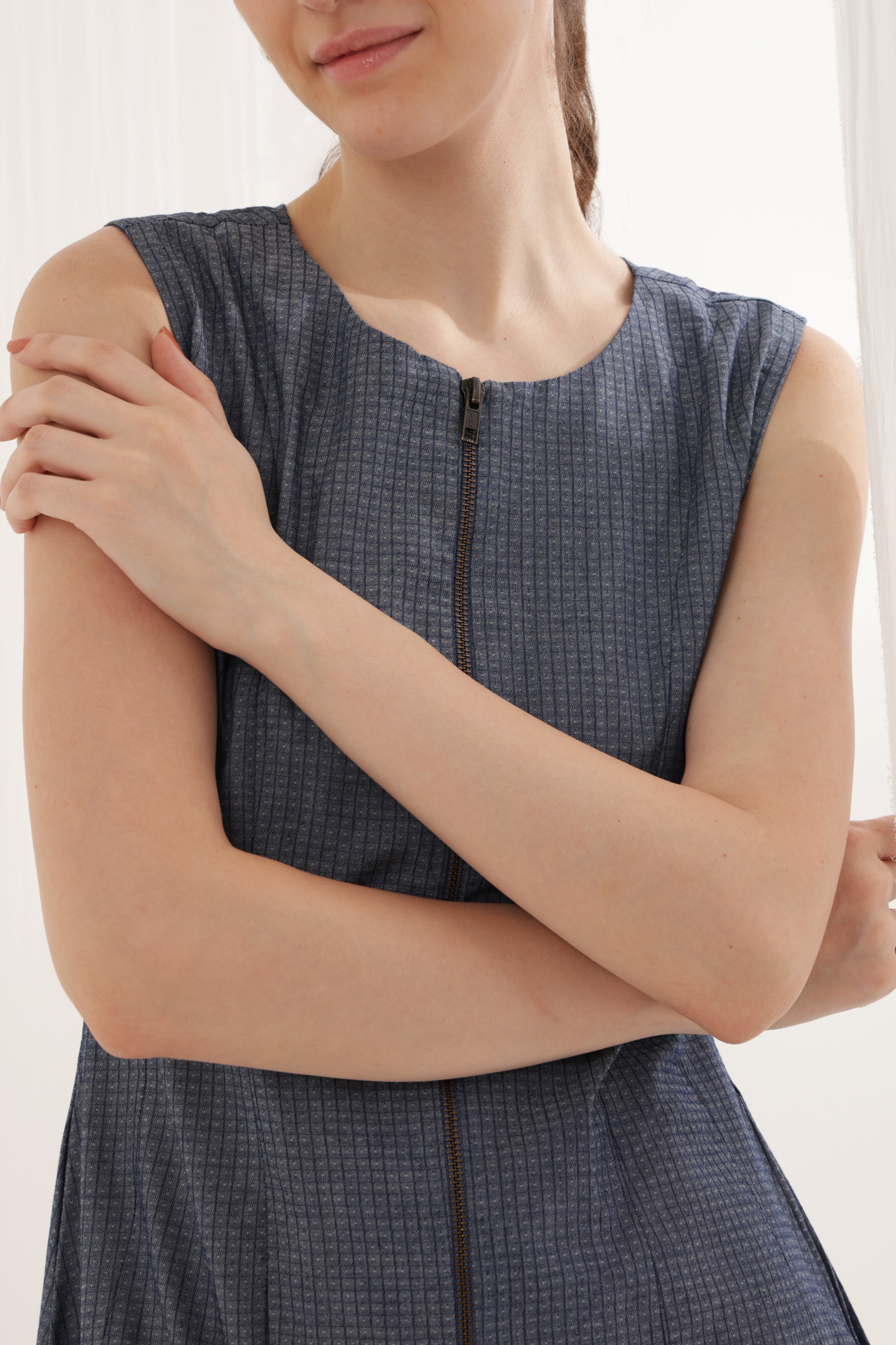 Dual Zip Dress