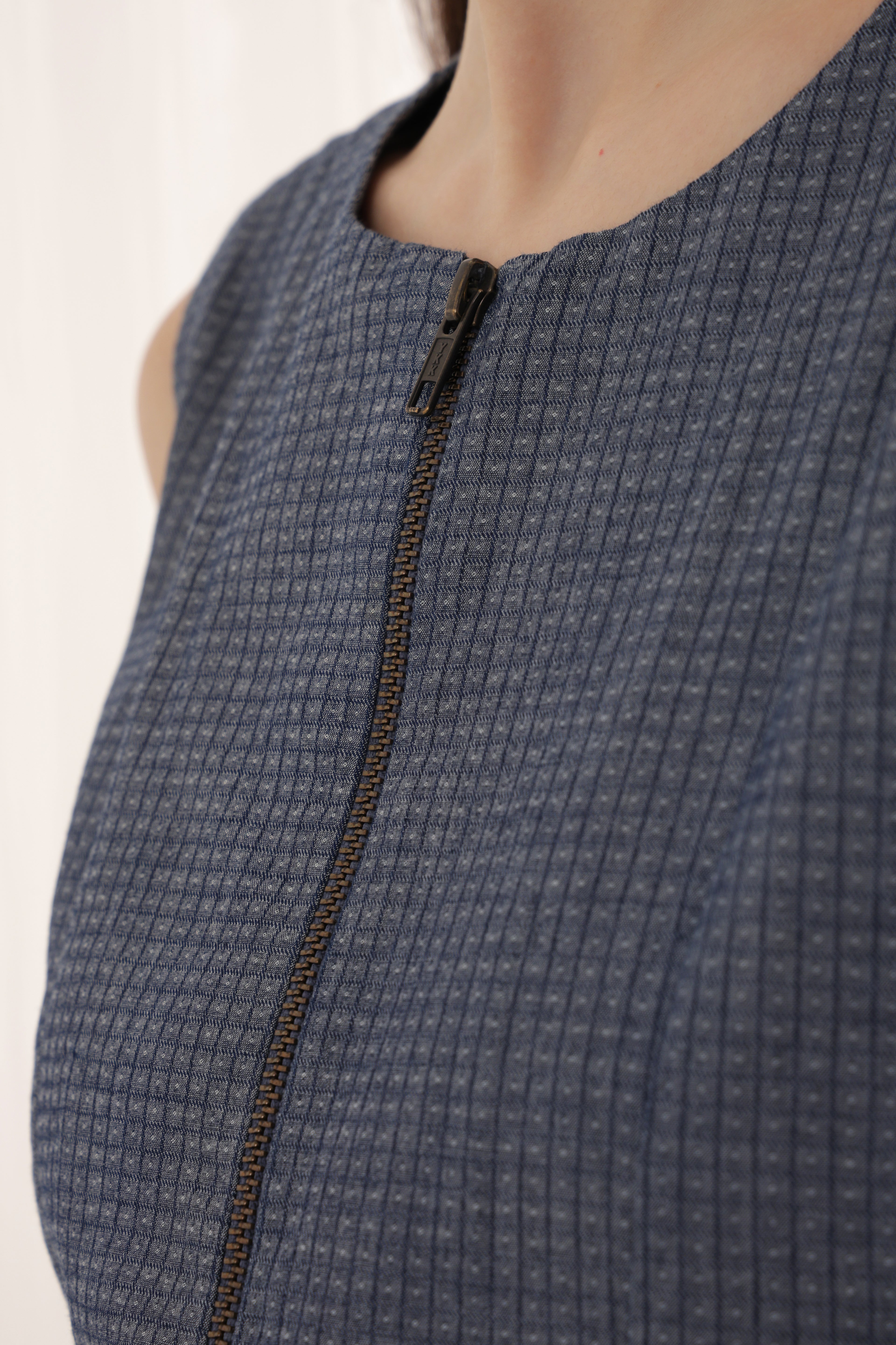 Dual Zip Dress
