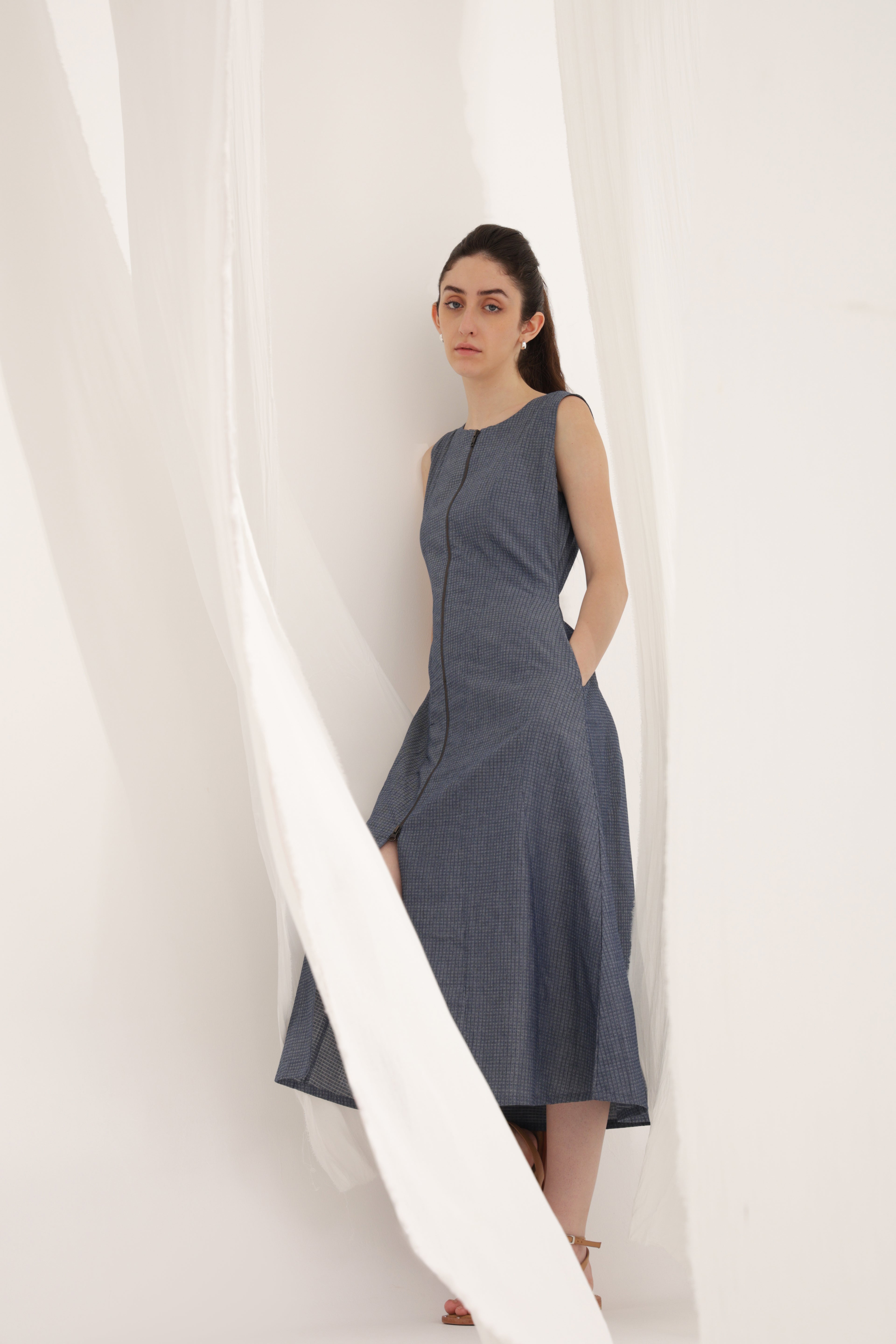 Dual Zip Dress