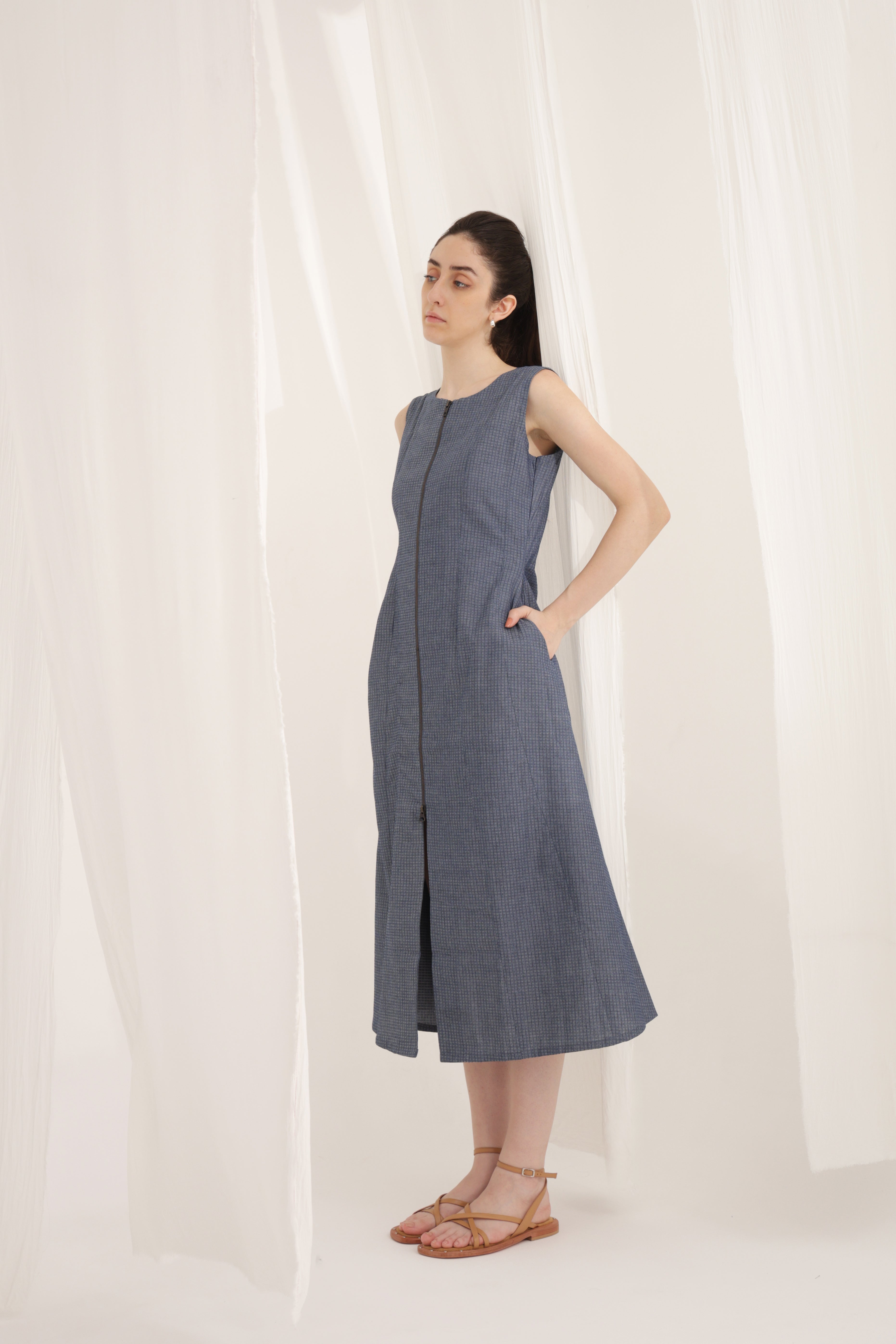 Dual Zip Dress