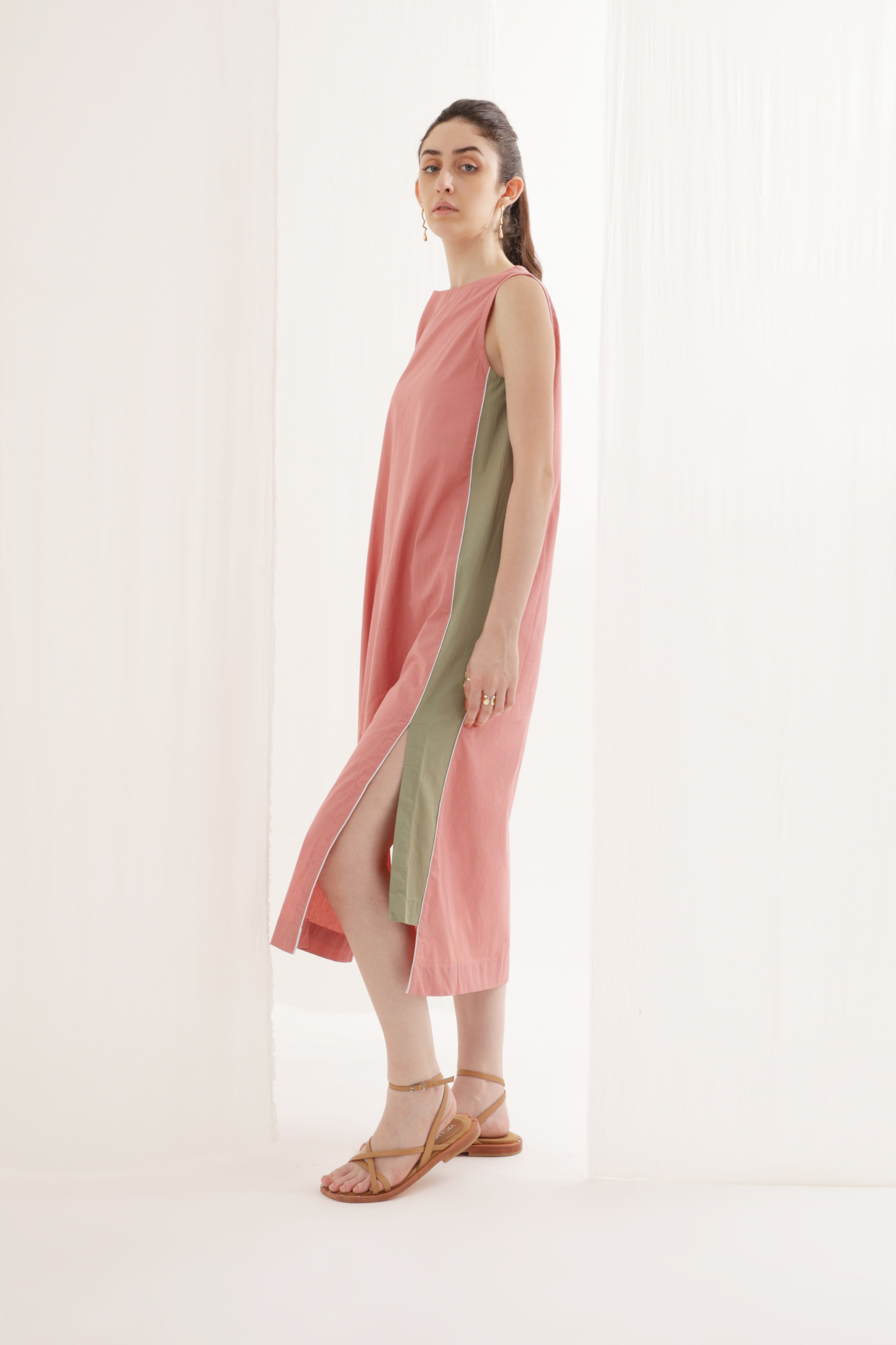 Split Color Dress